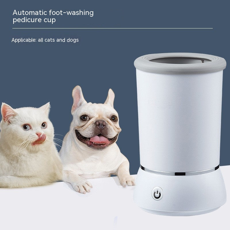 Rechargeable Pet Paw Cleaning Cup – Fast & Gentle Foot Washer