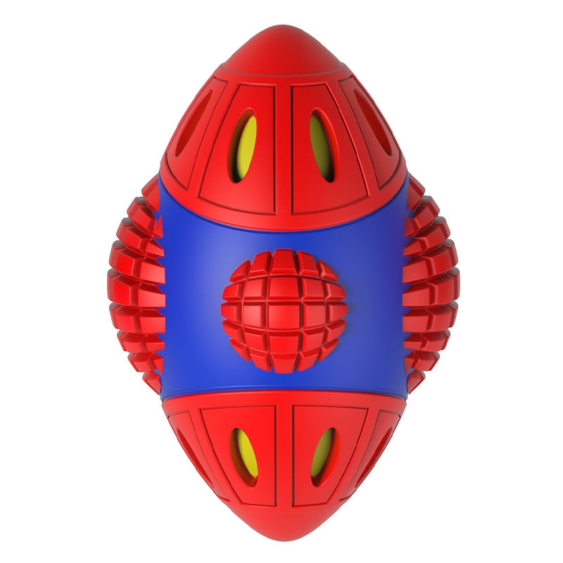 Ultimate 2-in-1 Space Capsule Interactive Puzzle & Dental Chew Dog Toy.