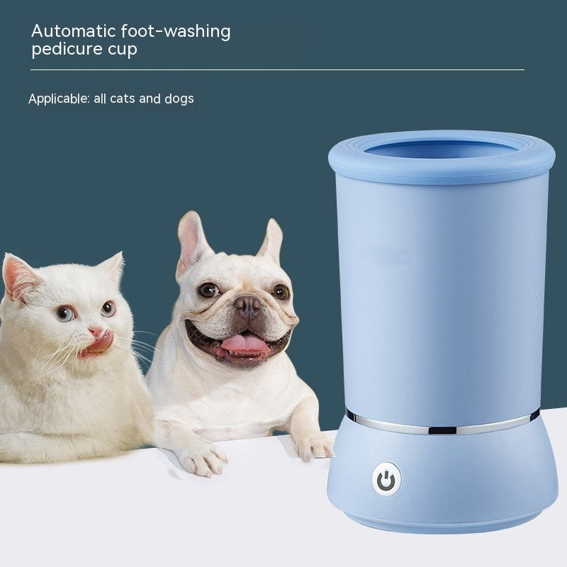 Rechargeable Pet Paw Cleaning Cup – Fast & Gentle Foot Washer