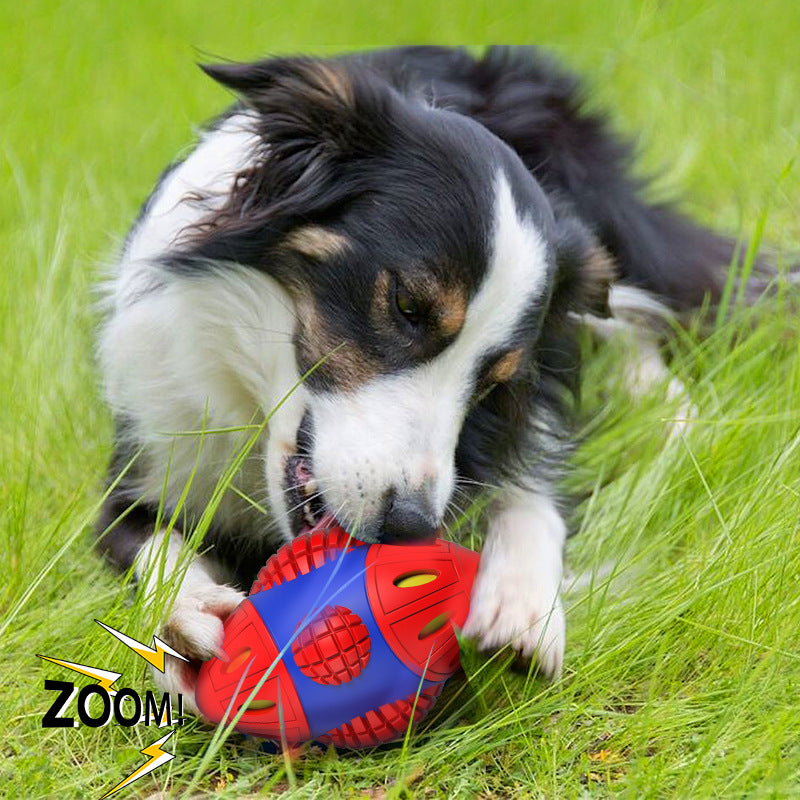 Ultimate 2-in-1 Space Capsule Interactive Puzzle & Dental Chew Dog Toy.