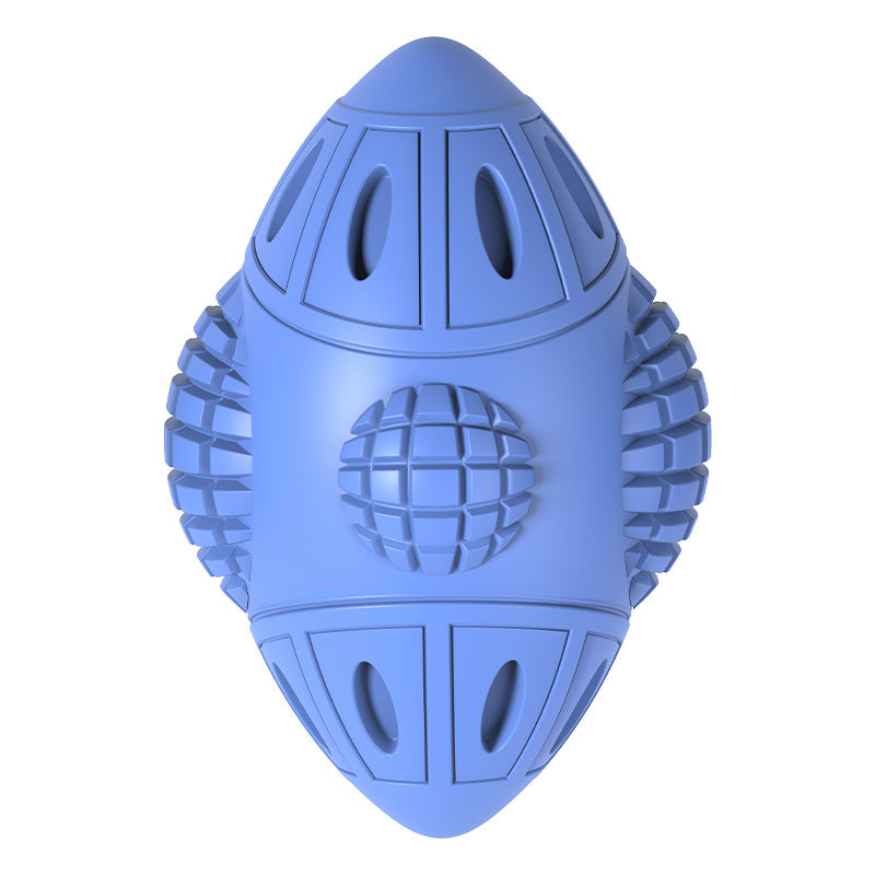 Ultimate 2-in-1 Space Capsule Interactive Puzzle & Dental Chew Dog Toy.