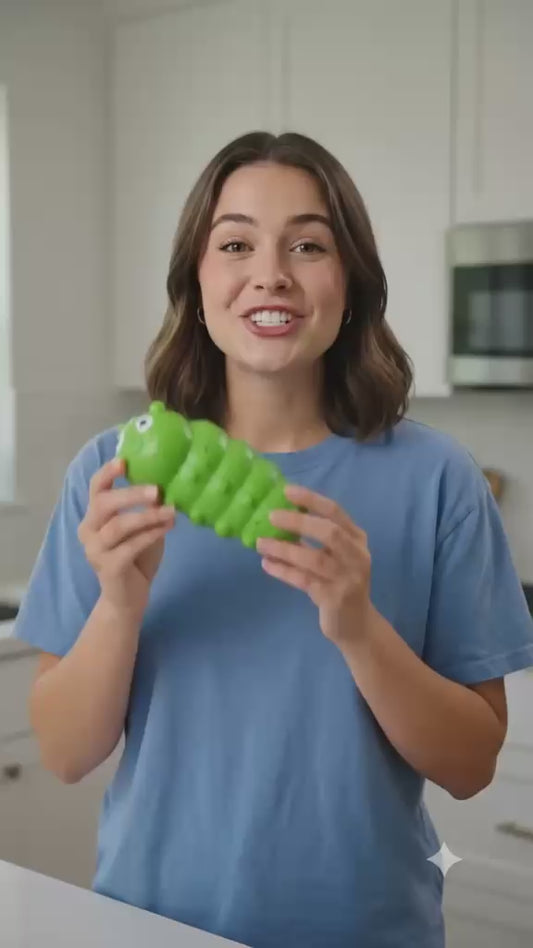 Ultra-Durable Squeaky Dog Chew Toy – Food-Grade Rubber for Power Chewers
